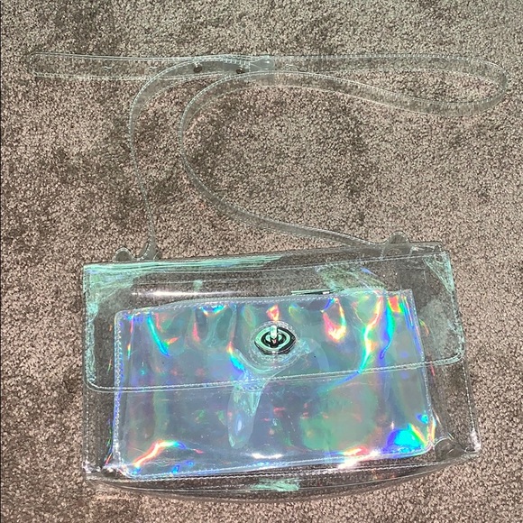Clear purse! ...With hologram wallet included. - Picture 3 of 6
